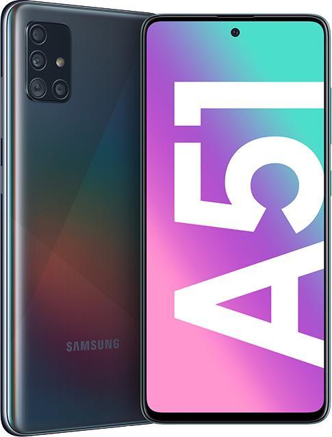 Produktbild TIM Galaxy A51 (128 GB, Prism Crush Black, 6.50", Dual SIM, 4G)