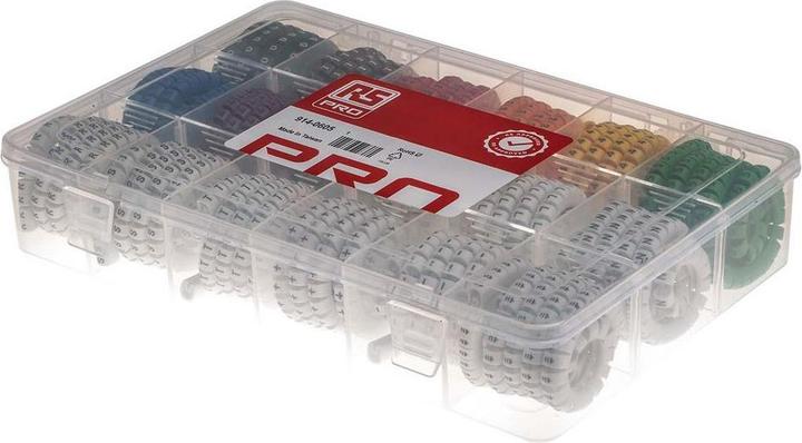 RS PRO PVC Cable Marker Kit for 3.5-8 mm2 cable