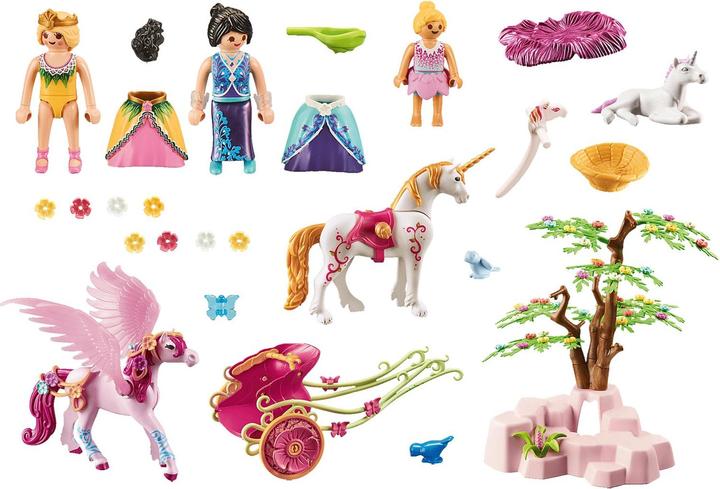 Produktbild Playmobil Einhornkutsche mit Pegasus (71002, Playmobil Magic)