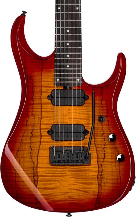 Produktbild E-Gitarre, JP157, 7-Saiter, Spalted Maple, DiMarzio, Blood Orange Burst (E-Gitarre)