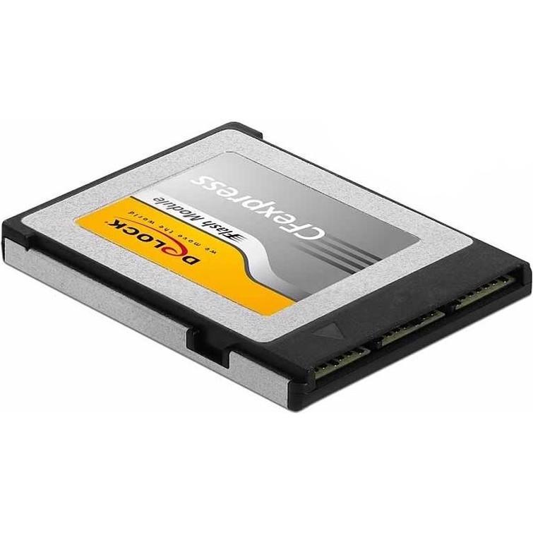 Thumbnail - Delock 54066 (256 GB, CF), Speicherkarte, Schwarz, Grau
