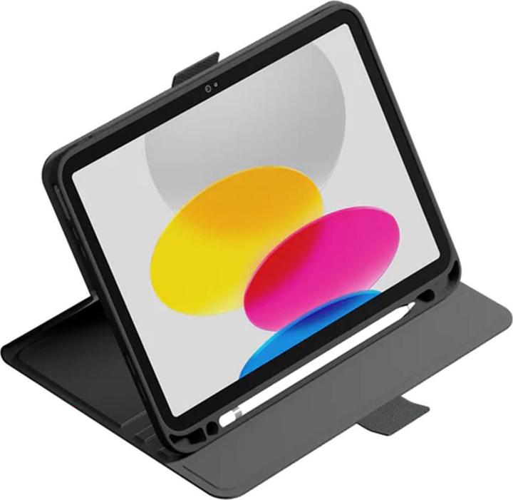 Cygnett Étui fin TekView pour iPad 10.9" (2022) 10e génération avec support pour crayon Apple - Noir (Apple iPad 2022 (10e génération))