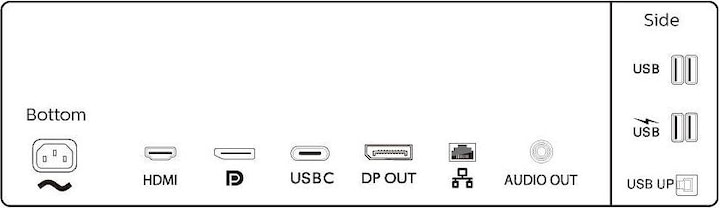 Actual product image Philips 346P1CRH/00 (3440 x 1440 pixels, 34")