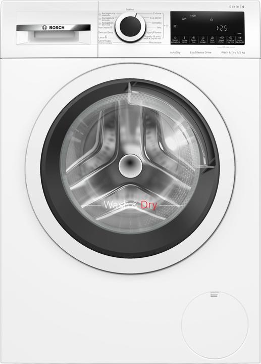 Actual product image Bosch Hausgeräte Bosch 4 Series WNA144V0IT washer-dryer Free-standing Front loading White E