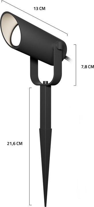 Produktbild Hombli Outdoor Smart Spot Light - Kit (270 lm, IP65)