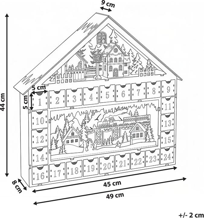 Produktbild Beliani Nisser