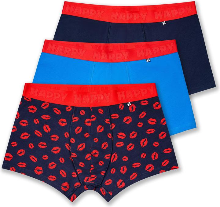 Image du produit Happy Socks 3-Pack Kisses Short Boxers (L, Lot de 3)