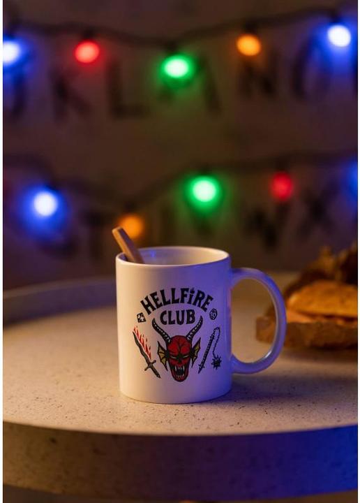 Actual product image Grupo Erik Stranger Things Hellfire Club mug (350 ml, 1 x)