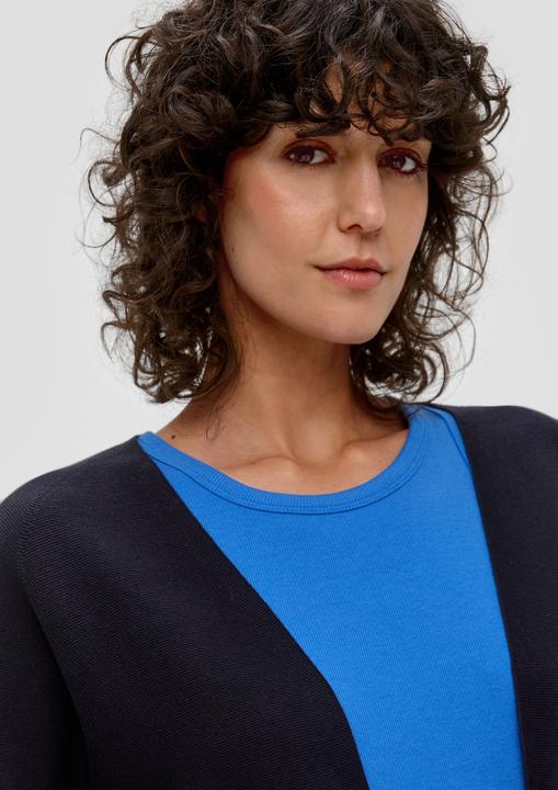 Produktbild s.Oliver Strickjacke Feinstrickjacke aus Viskosemix (38)