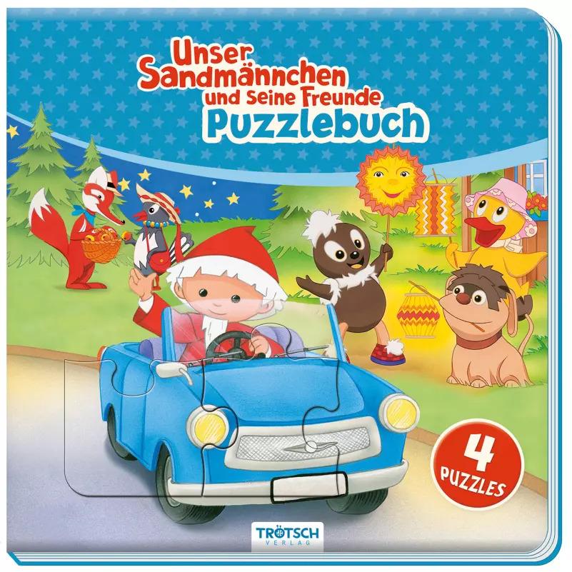 Unser Sandmännchen Puzzlebuch mit 4 Puzzle Sandmann, Kinderbücher von Trötsch Verlag GmbH & Co. KG