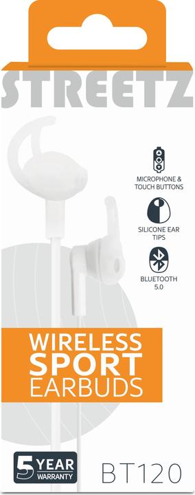 Actual product image Streetz BT120 (No noise cancellation, 3 h, Wireless)