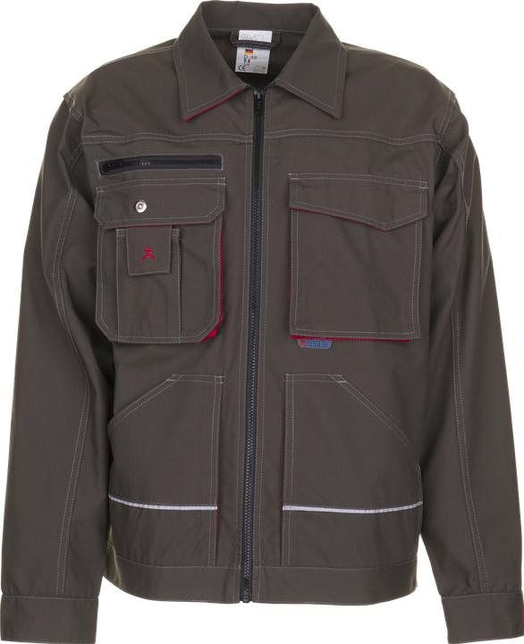 Produktbild Planam Bundjacke oliv/rot 60 62 (62)