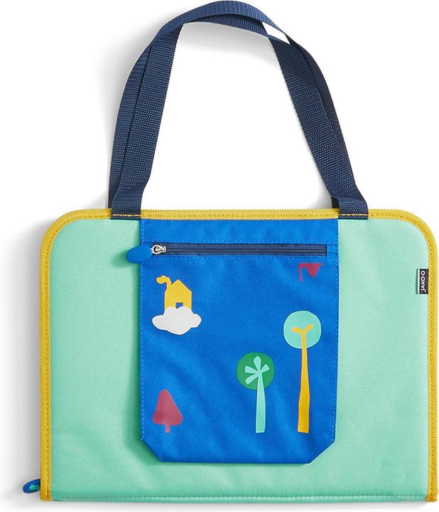 Actual product image Haba Kinderkoffer Schranktrolley 4 Rollen und Kreativtasche