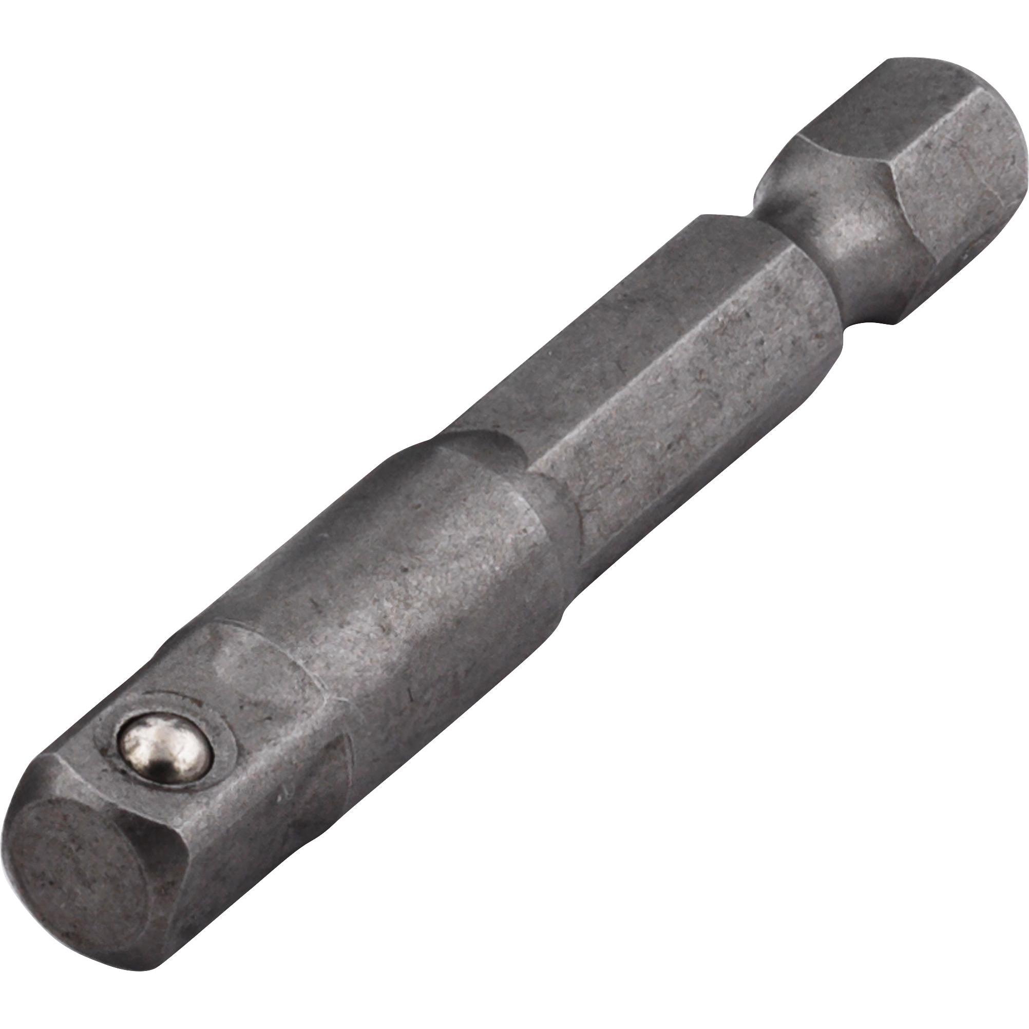 wolfcraft, Steckschlüssel + Stecknuss, Stecknuss-Adapter (6 mm)