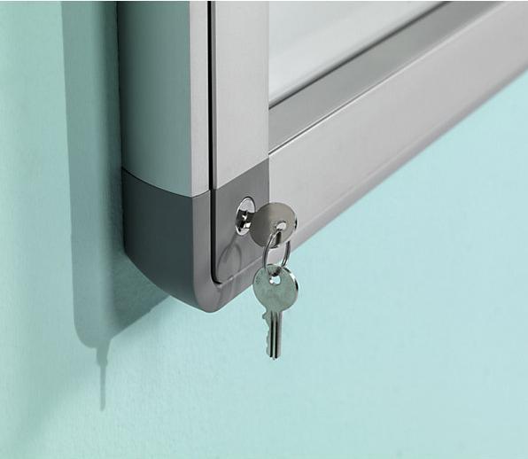 Image du produit kaiserkraft Vitrine d'affichage RECTO XL (Tableau magnétique, 137 x 101 cm)