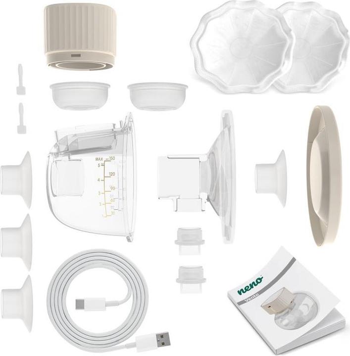 Neno VENTO Dreiphasige kabellose Elektronische Milchpumpe