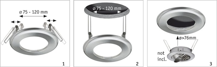 Produktbild Paulmann Einbauleuchte Adapter