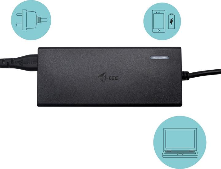Produktbild i-tec C31NANOVGA77W (USB-C, 11 Ports)