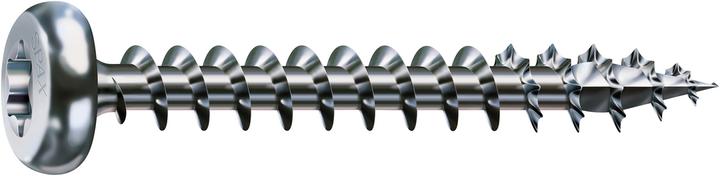 Actual product image Spax Screw R 88093 Ruko w.tip/T-STAR 4.5 x 25/22-T20 Steel galvanised WIROX (200 Screws per piece)