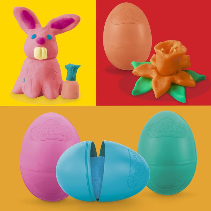 Actual product image Play-Doh Bunte Eier, 9 Eier