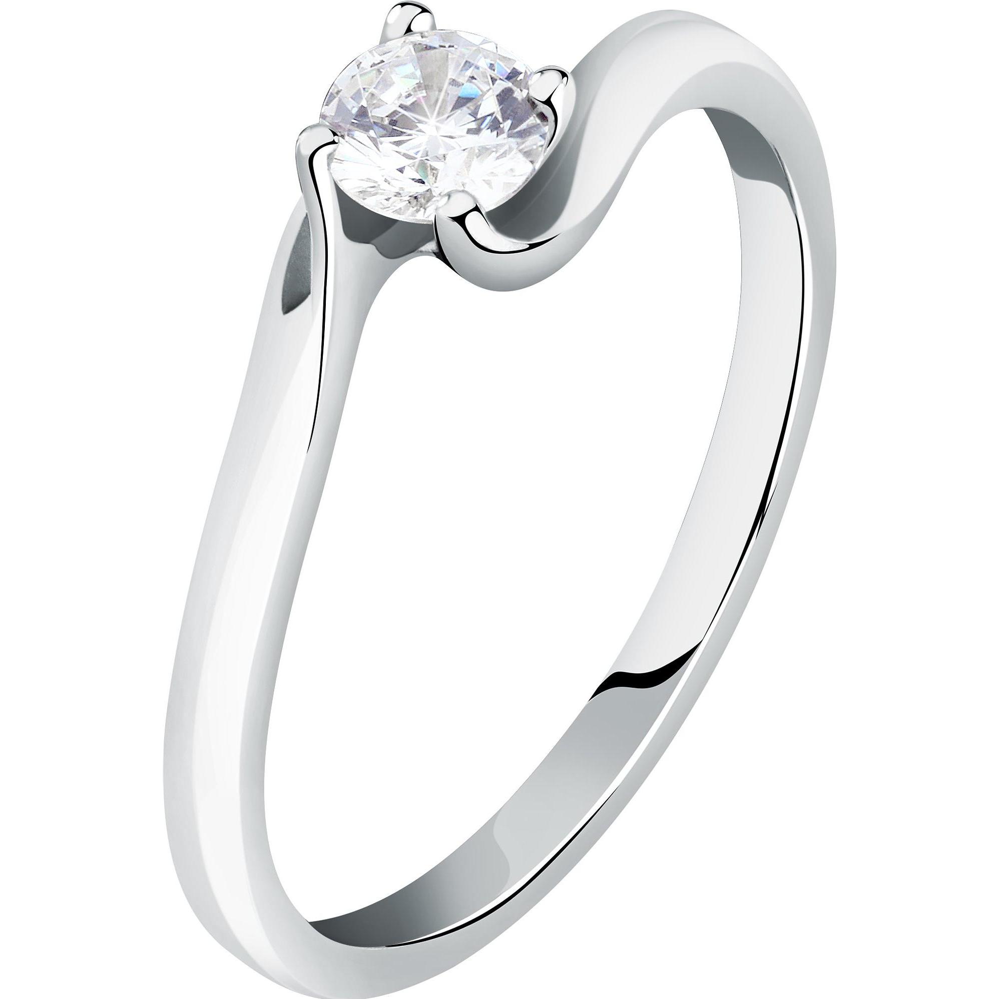 Live Diamond, Ring, Damenring, (56, 375/9 K Gold)