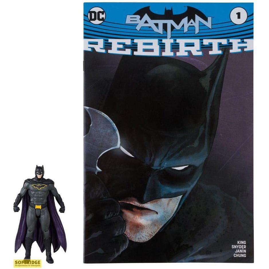 McFarlane DC Direct Page Punchers figurine et comic book Batman (Rebirth) 8 cm