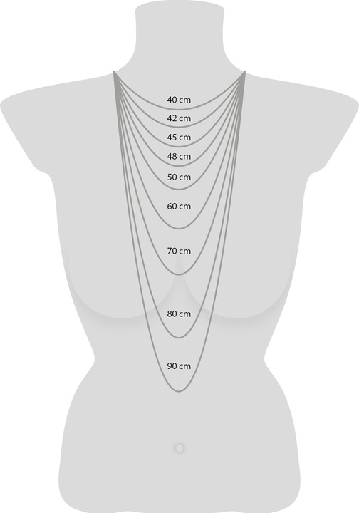 Actual product image Engelsrufer Anchor chain extra small in silver 925 (925 silver rhodium-plated, 48 cm)