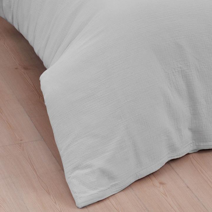 Image du produit Traumschlaf Mousseline unie (Housse de couette, 200 x 200 cm, 70 x 90 cm)