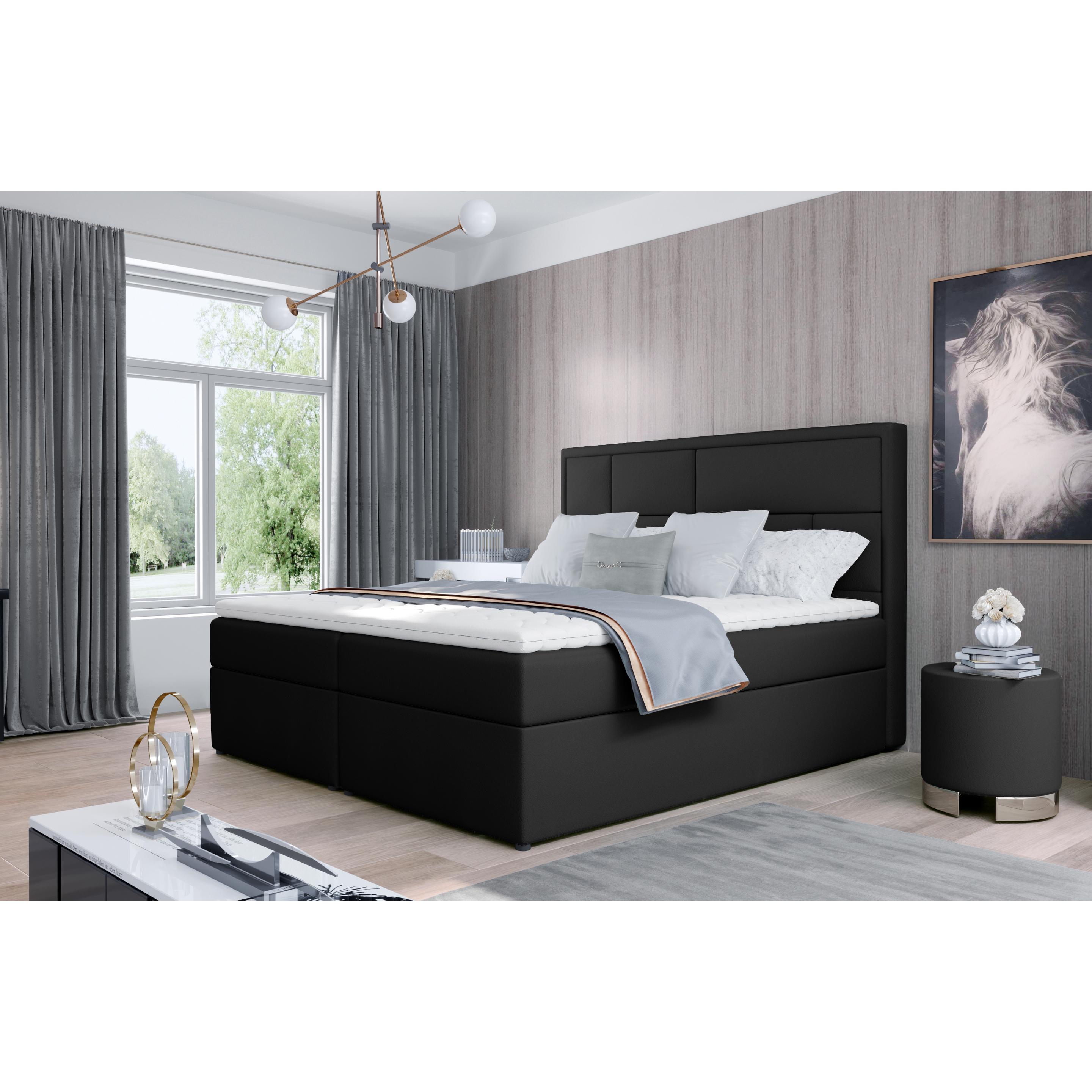 ELTAP, Boxspringbett, Meron mit Stauraum (180 x 200 cm)