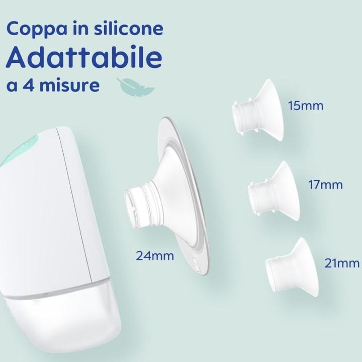 Produktbild MAM Drahtlose elektrische Milchpumpe mit 3 Modi und 5 Intensitätsstufen, SkinSoft Silikon