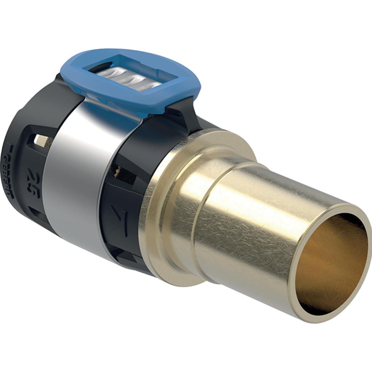 Geberit, Zubehör Sanitärinstallation, FlowFit bergang auf Mapress 40 x 35 mm mit Einschubende 620234001