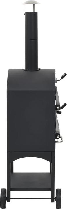 Actual product image vidaXL Pizzaofen mit Schamottstein (Pizza oven wood)