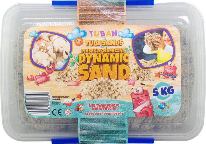 Productafbeelding Tuban Dynamisch zand 5kg in doos, naturel
