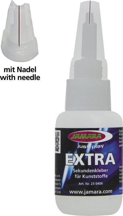 Produktbild Jamara Sekundenkleber Extra für Kunststoffe (20 ml)