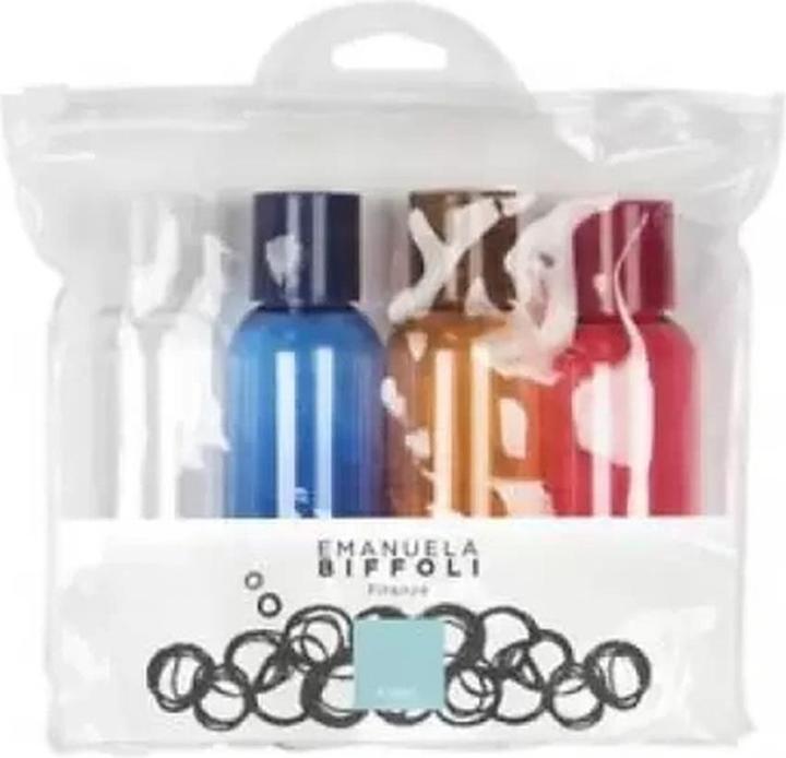 Emanuela Biffoli Set4 Travel Bottles Bax 6 Pieces