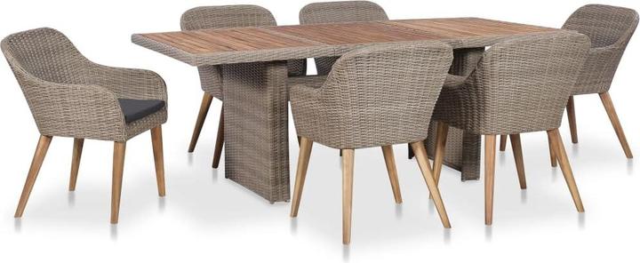 Produktbild vidaXL Gartenmöbel-Set (200 x 100 x 74 cm)