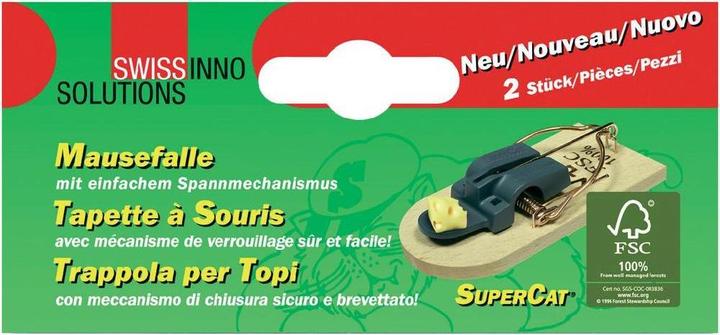 Immagine prodotto Super Cat Holz-Mausefalle Set