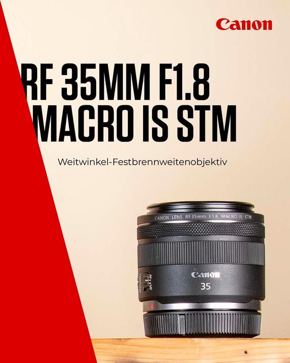 Produktbild Canon RF 35mm f/1.8 IS Macro STM (Canon RF, Vollformat)