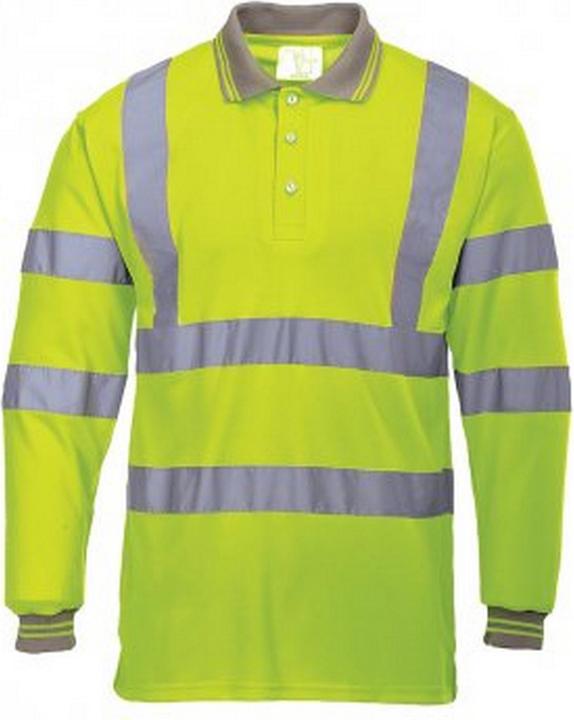 Produktbild Portwest HiVis Langarm Polohemd (XL)