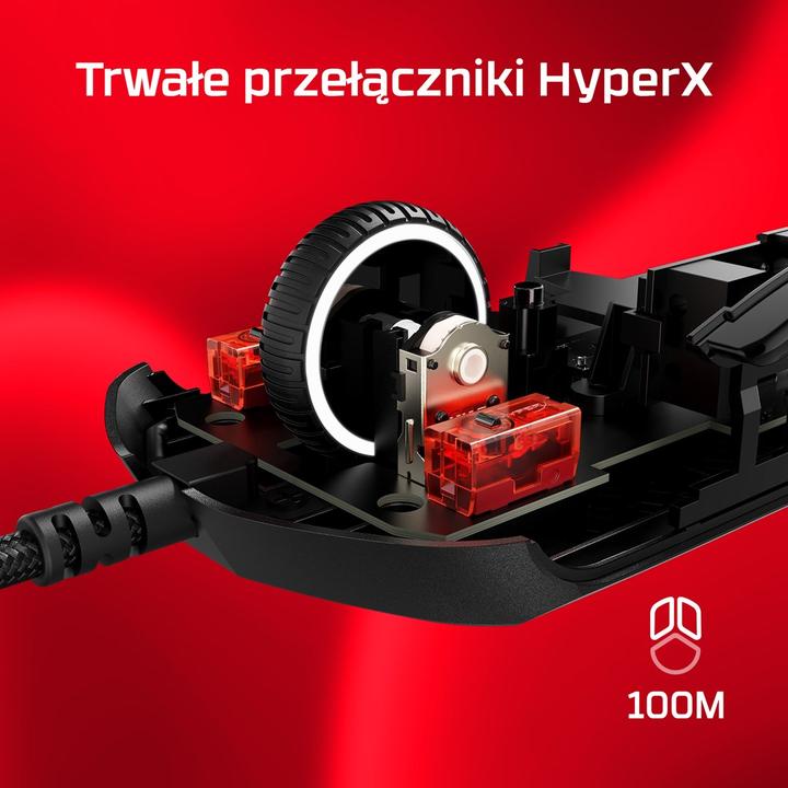 Actual product image HyperX Pulsefire Haste 2 Wired (Cable)