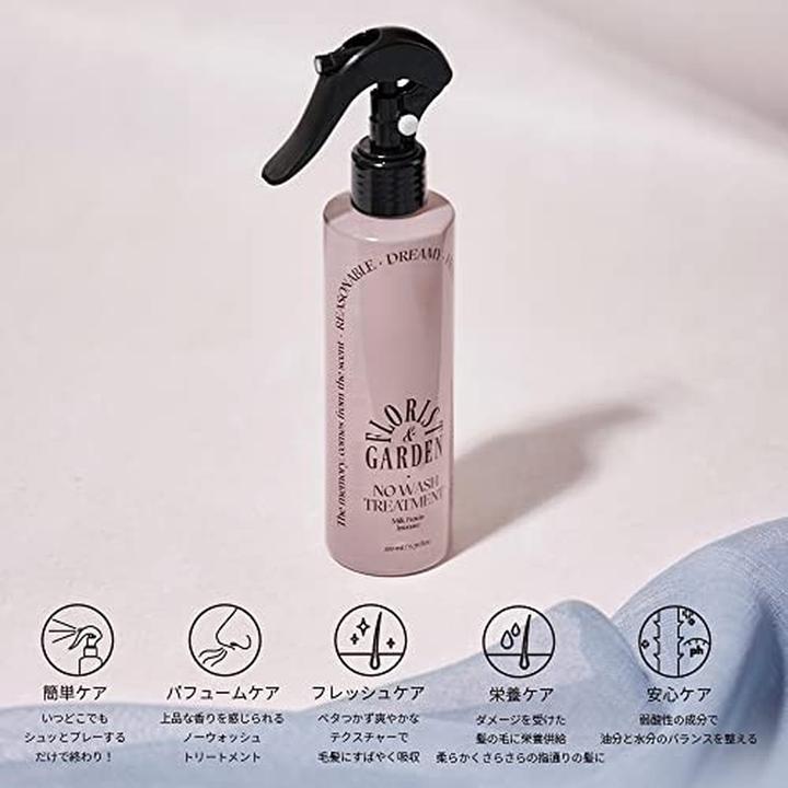 Actual product image Odid Milk Protein Intensive Nowash Ampoule Treatment Sandalwood Fig 200ml (200 ml)