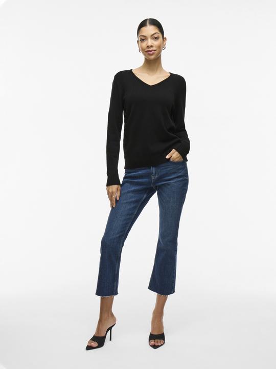Image du produit Vila Pull en tricot à col en V (XS)
