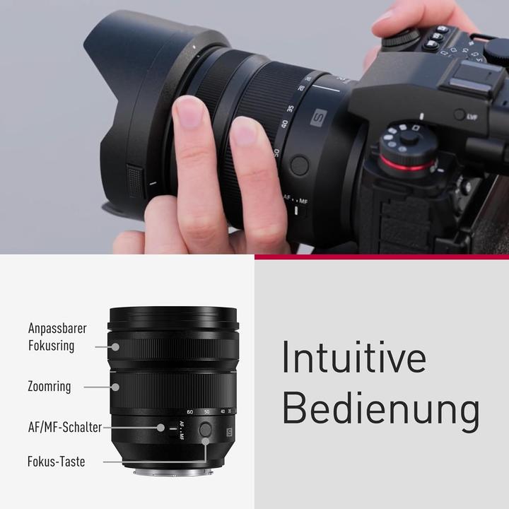 Actual product image Panasonic Lumix S 24-60mm F2.8 Zoom (Leica L, full size)