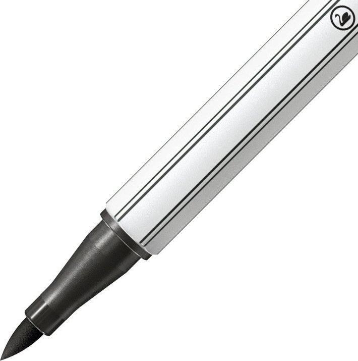 Actual product image STABILO Pen 68 brush Premium felt-tip pen (Black, 1 x)