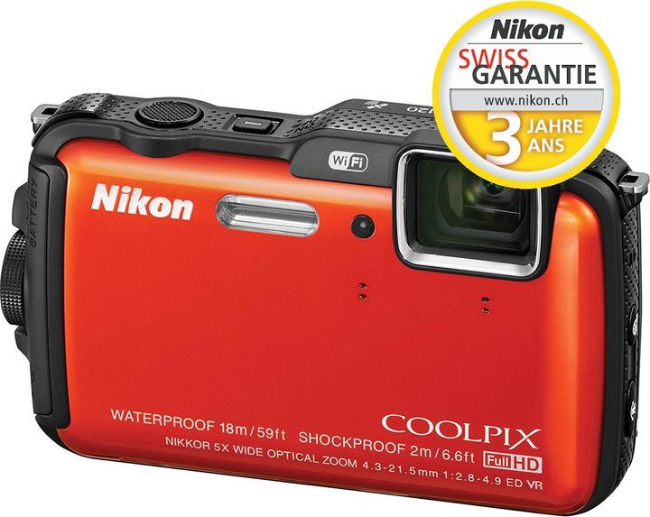 Actual product image Nikon Coolpix AW120 (1/2,3'')