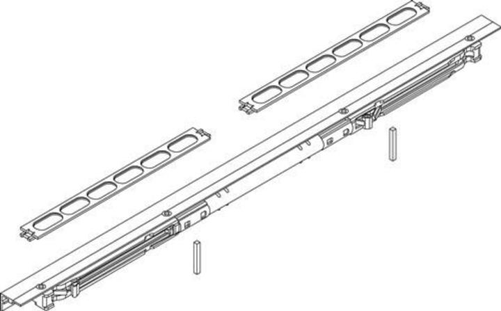 Produktbild Geze Einzugsdämpfung Levolan 60 SoftstopDuo Komplettset beidseitig