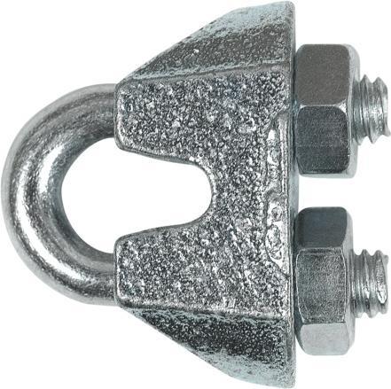 Immagine prodotto Meister Morsetto per fune metallica per fune da 3 mm