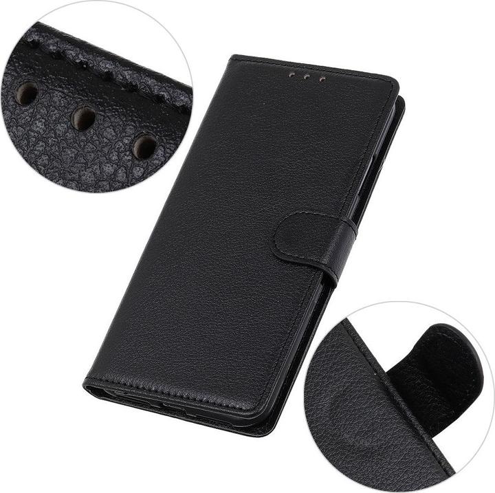 Produktbild Cover-Discount Xiaomi Poco F3 - Leder Etui Hülle schwarz (Xiaomi Poco F3, Xiaomi Mi 11i)