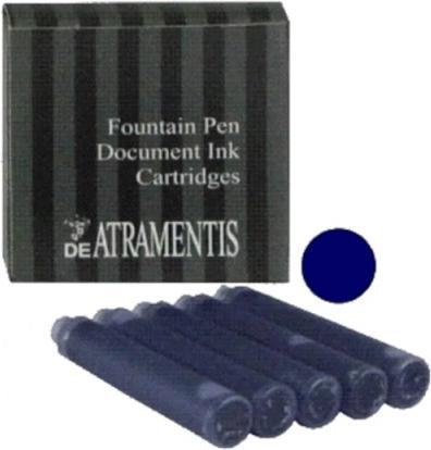 Image du produit De Atramentis Cartouche d'encre (5 pièce(s), Bleu foncé)