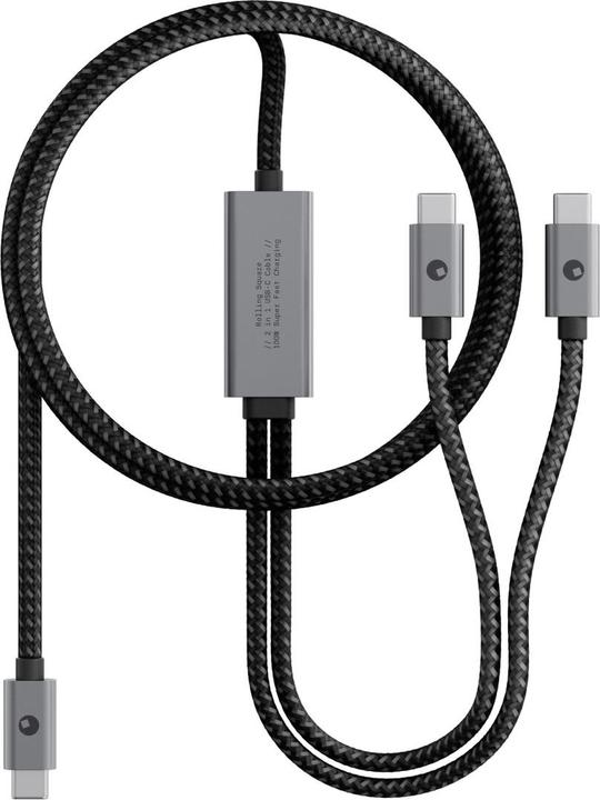 Rolling Square Cerbero 2in1 USB-C vers USB-C 100W (1.50 m, 100 W)